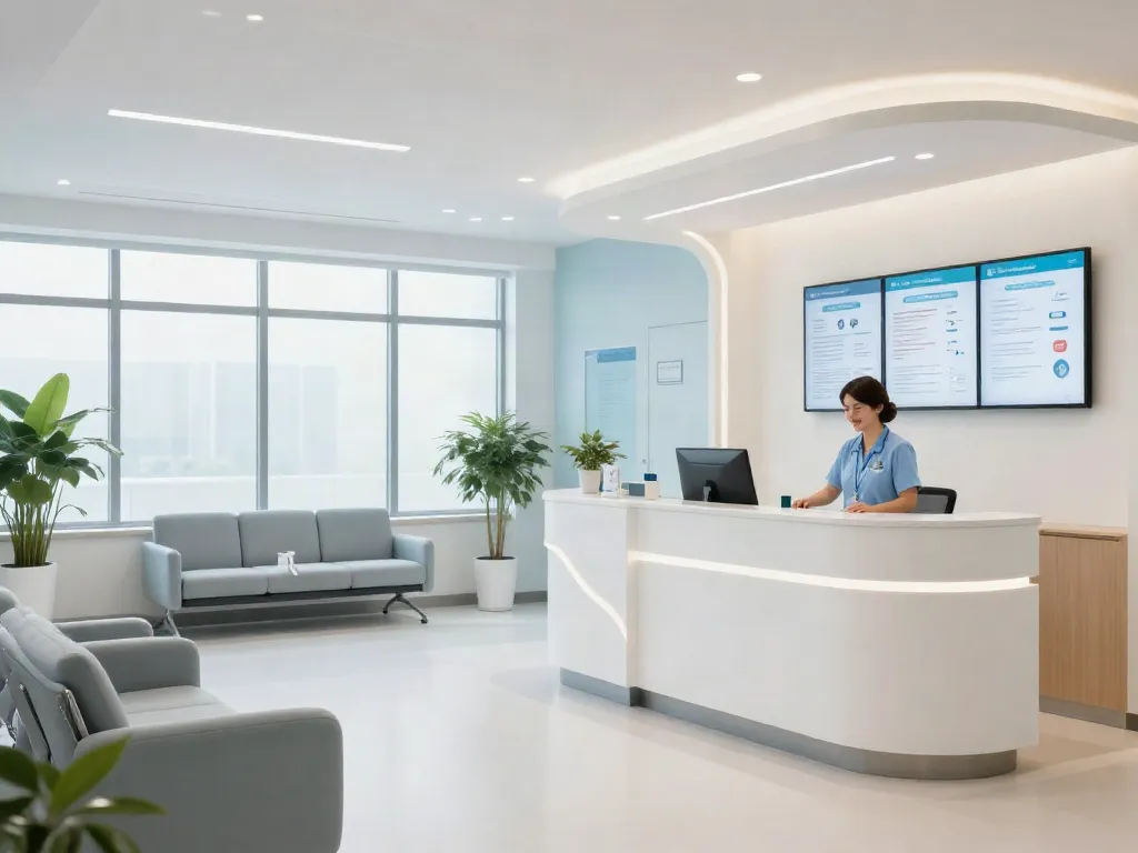 KLOW peptide therapy consultation in a modern healthcare clinic.