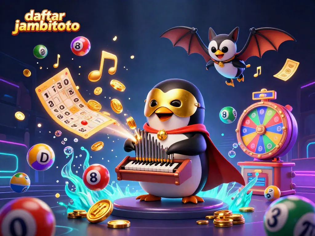 Engage in exciting lottery action with daftar jambitoto featuring colorful balls and rich prizes.