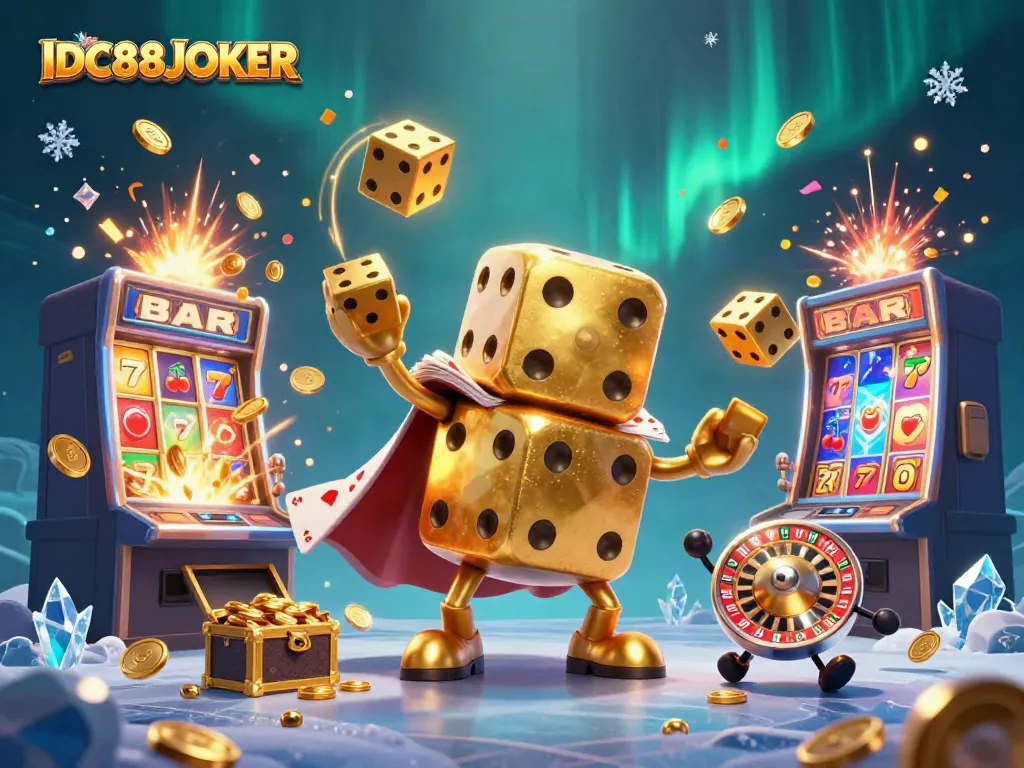 Experience the thrilling excitement of IDC88JOKER's vibrant gaming universe with dazzling visuals.