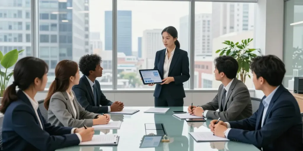 Lead Roedl's legal team collaborating in a modern conference room, showcasing professionalism and strategic discussions.